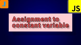 Uncaught TypeError Assignment to constant variable [upl. by Allista424]