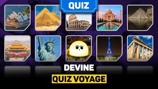 Quiz Voyage  Devine en 5 secondes   Terre Mère [upl. by Shantha]