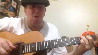 Piedmont Blues Guitar Lesson 2 getting the alternating bass going [upl. by Knah]