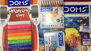 Doms fun fiesta art kit toys stationery drawing [upl. by Nnylireg723]