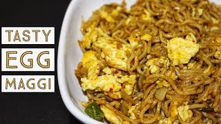 Tasty Egg Maggi Recipe [upl. by Altman]