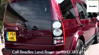 Beadles Montalcino Red 2015 Land Rover Discovery SDV6 SE TECH 3l [upl. by Madalena]