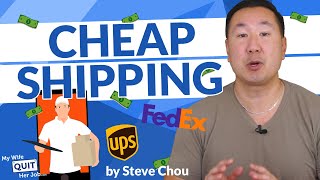 The Cheapest Way To Ship A Package – USPS Vs FedEx Vs UPS [upl. by Sachsse941]