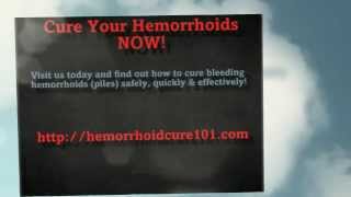 Hemorrhoids Bleeding How to Stop Bleeding Hemorrhoids Safely amp Effectively [upl. by Assirahs]