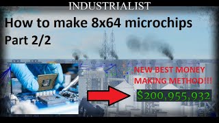 How to make the best microchips in Industrialist  Roblox  Part 22 [upl. by Hausner817]