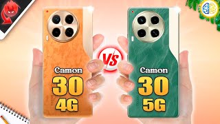 Tecno Camon 30 4G Vs Tecno Camon 30 5G⚡Full Review [upl. by Adiraf]