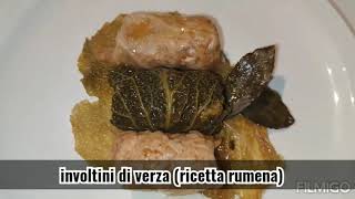 Involtini di verza ricetta rumena [upl. by Tiernan]