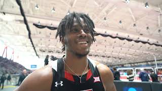 Terrence Jones Posts Top Qualifying Mark In 60m Dash Prelims NCAA Indoor [upl. by Ecnerrat]