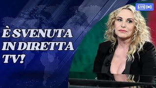 ANTONELLA CLERICI E SVENUTA IN DIRETTA TV [upl. by Aissert]