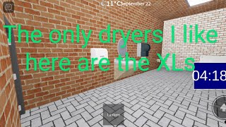 Various Hand Dryers at Costco in Western Game Roblox [upl. by Dulla]