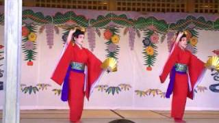 舞 ムービー 156首里城の舞 四季口説 The Ryukyuan dance [upl. by Kenna]