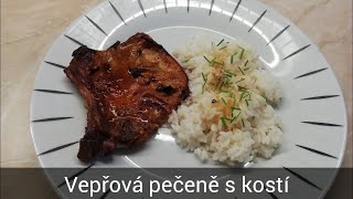 Vepřová pečeně s kostí  recept [upl. by Lenoil]