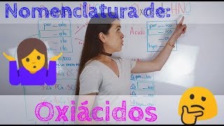 Cómo se nombran los OXIÁCIDOS 🤔 Nomenclatura TRADICIONAL de COMPUESTOS INORGANICOS [upl. by Eilyw]