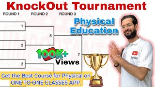 Knockout fixture class 12  knockout tournament class 12  management of sporting events class 12 [upl. by Yajet]