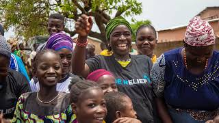 SolarPowered Well Inauguration in Zambara Benin  Clean Water Project by RISE RELIEF [upl. by Lauree493]