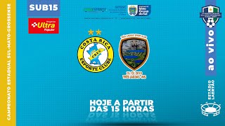 COSTA RICA EC X TRÊS LAGOAS  CAMPEONATO SULMATOGROSSENSE SUB15 2024 [upl. by Nohsreg]