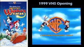 Animaniacs Wakkos Wish 1999 VHS Opening [upl. by Aileda]