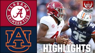 Iron Bowl Alabama Crimson Tide vs Auburn Tigers  Full Game Highlights [upl. by Mccormac433]