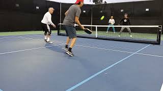 Pickleball  do lessons translate to the game 3rd shot 5th drop Pressure the opponents [upl. by Sausa]