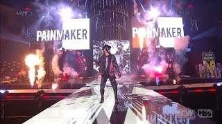 quotPainmakerquot Chris Jericho Entrance AEW Dynamite Fyter Fest 2022 Week 2 [upl. by Cirdes192]