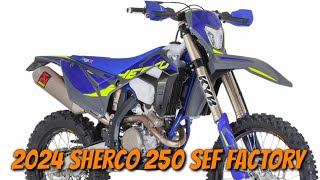 2024 Sherco 250 SEF Factory New Feature [upl. by Gibbs]