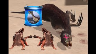 Jurassic World Alive Therizinosaurus Raid boss tutorial [upl. by Zampardi165]