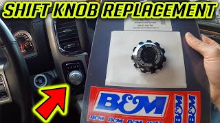 RAM 1500 BampM 8 Speed Automatic Shift Knob [upl. by Elletnohs404]