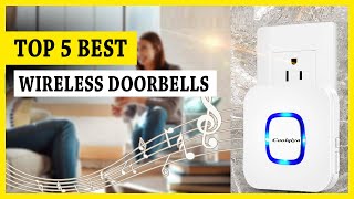 Wireless Doorbell  5 Best Wireless Doorbells 2024  You Can Buy [upl. by Frangos993]