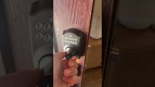 Schlage lock… how to [upl. by Arihsan]