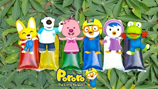 Pororo  Menemukan Air Warna Warni Pororo Crong Petty Loopy Eddy Poby Harry Rody Tong Tong [upl. by Odama]