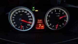 BMW E60 M5 100339 kmh Top Speed [upl. by Alue]