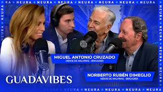 Guadavibes  Con Miguel Antonio Cruzado y Norberto Rubén Dimeglio héroe de Malvinas  0105 [upl. by Romalda]