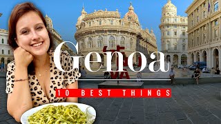 Top 10 things to do in Genoa 🇮🇹 See Genova in a Day [upl. by Yenal]