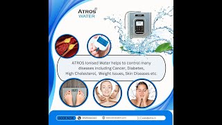 ATROS Water Ioniser Worlds Best Water Health Device Technology tie up with CSIR Govt of India [upl. by Cooper523]