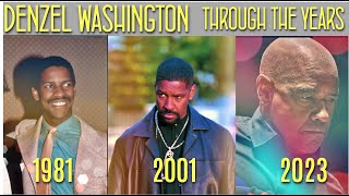 Denzel Washington Through the years 1981 to 2023 [upl. by Gnahk196]