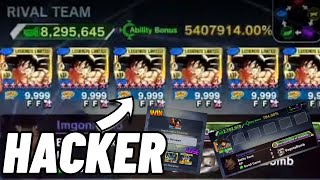 All The Times I Faced This HACKER  Dragon Ball Legends [upl. by Clarence]