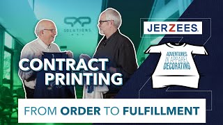 S5E1 Contract Printing From Order To Fulfillment  Adventures in Apparel Decorating [upl. by Ynattib]