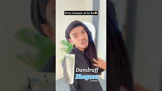 Shampoo AD’s be like😂 funny shorts video [upl. by Ranip]