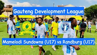 HIGHLIGHTS  Mamelodi Sundowns U17 vs Randburg U17  Gauteng Development League [upl. by Amuh288]