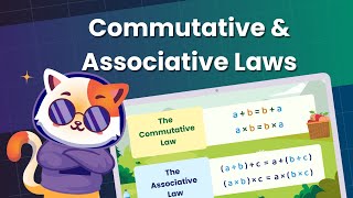 The Commutative and Associative Laws  Maths Angel [upl. by Akeret]