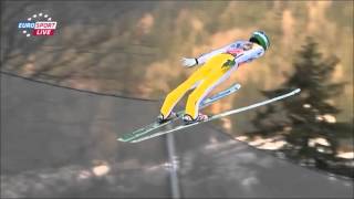 Top 10 Longest Ski Jumps 2016 [upl. by Atilehs]