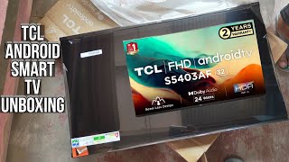 TCL Smart TV 32 inch 32S5403AF Unboxing amp Overview [upl. by Zimmer]