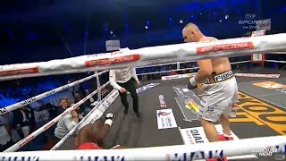 Łukasz Różański vs Michael Sprott Full Fight KNOCKOUT BOXING NIGHT 2 [upl. by Aneeuqal]