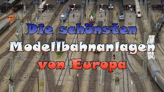 Die schönsten Modellbahnanlagen von Europa  Modeltrein Expo On TraXs [upl. by Secnarfyram]