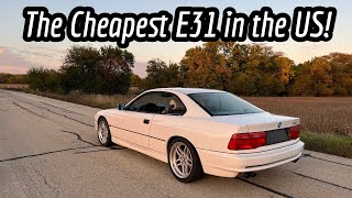 I Bought the CHEAPEST BMW E31 8 Series in America  So whats wrong with it [upl. by Ber]