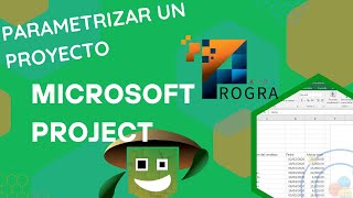 Parametrización del proyecto en Microsoft Projecto curso 100  práctico y confiable [upl. by Waters]