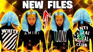 NEW NBA2K21 AMIRI AND VLONE CUSTOM SHIRT FILES BEST NBA2K21 FILES FILES FOR FREE [upl. by Brechtel]