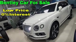 Bentley Car  Hindi Review  Video  Interior Review  Second HandUsed Car Price In Doha Qatar [upl. by Odelet]