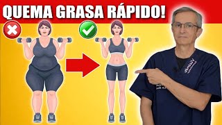 Cómo eliminar tu grasa abdominal la peligrosa [upl. by Blane]