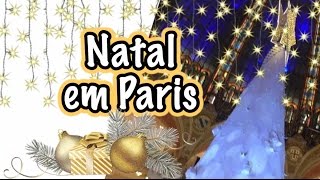 Natal e Réveillon em Paris Vivendo em Paris [upl. by Zeb]